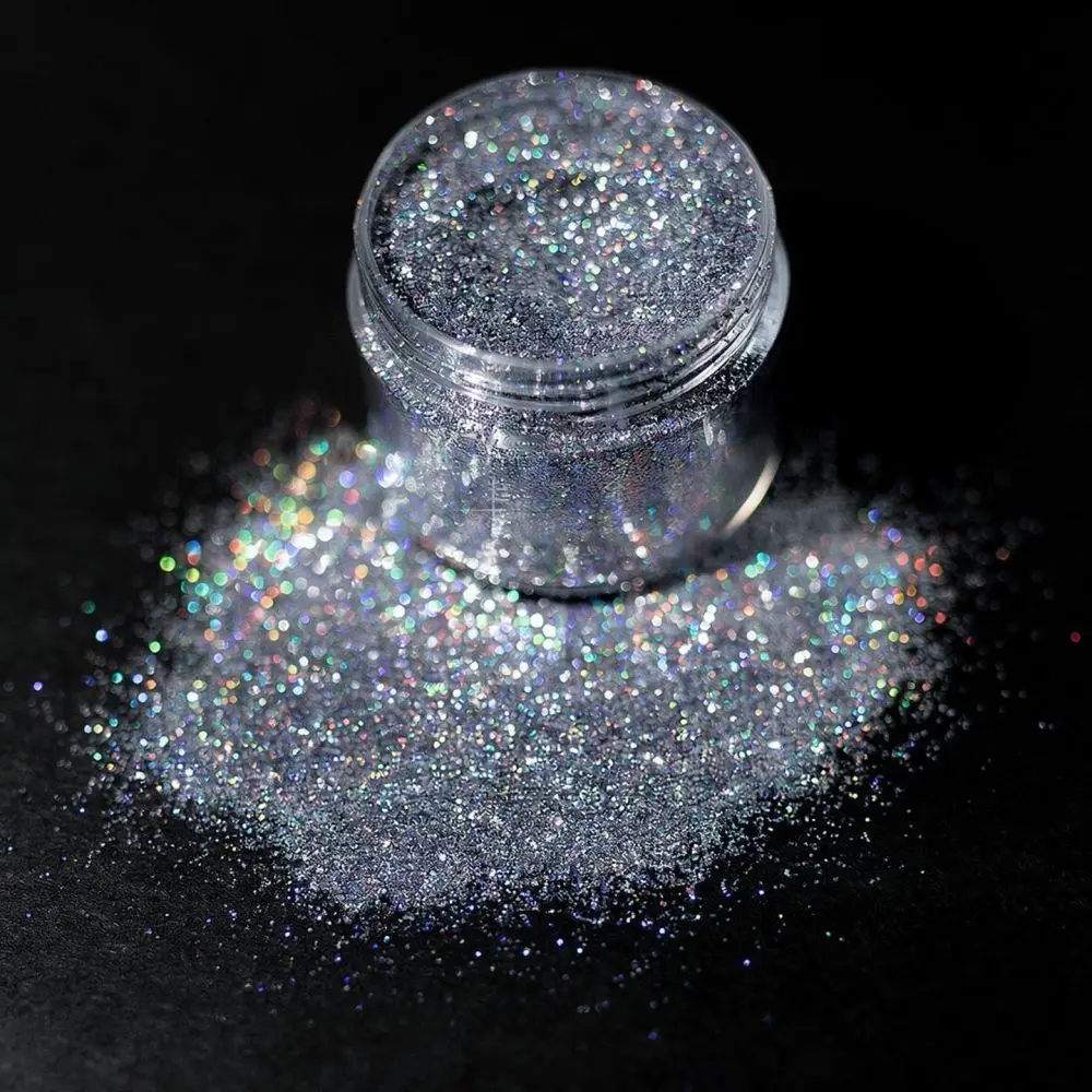 Holographic Glitter Powder For Nail Art Design Fine Sequins Resin Craft Filling DIY Jewelry Decoration Sparkly Pigment Tool