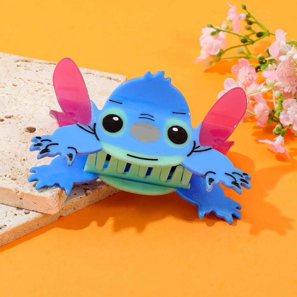 

Disney Stitch Acetate Hair Claw, Multi-functional Hair Accessory Hair Claw
