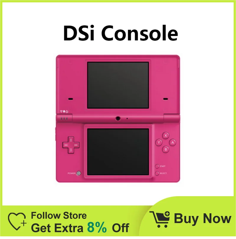 Original Used For DSi Game Console For DSi Palm game With to configure R4+64GB memory card/ Including 7320 free games