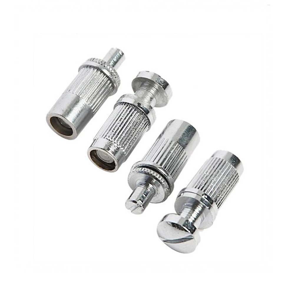 

6Pcs Electric Guitar Locking Bridge 6 String Saddles Metal Replacement Adjustable Intonation Smooth Roller for Guitar