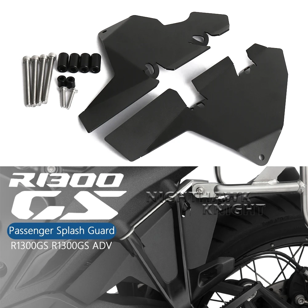 

New Rear Side Fender Mudguard Extension Passenger Splash Guard Kit For BMW R1300GS Adventure R 1300 GS GS1300 2023 2024 2025