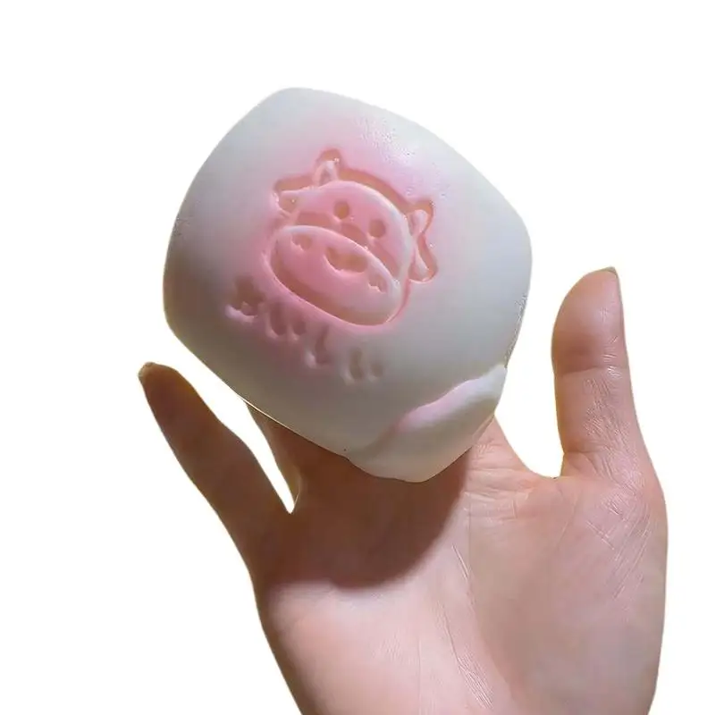 Milk Bread Fidget Toy Non-Toxic Slow Rising Realistic Food Shaped for Children New Year Small Surprise Gifts