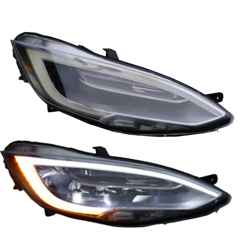 For Top Selling Precision Fit Tesla Model S 2nd Gen 12V 6000K LED Headlights New Auto Upgrade Premium