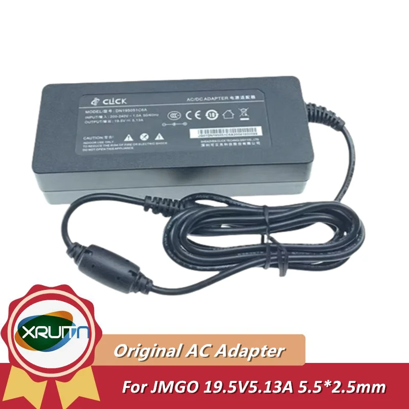 

Original AC/DC Adapter Charger For JMGO Projector HJC700 V8 Q6 Power Supply DN195051C6A 19.5V 5.13A Genuine