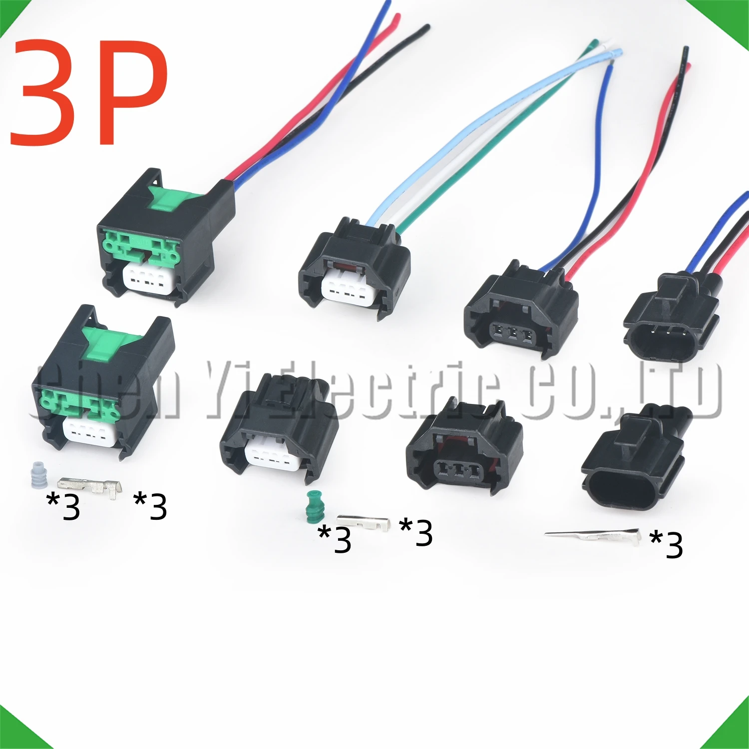 3 Pin Automotive Connectors Camshaft Position Sensor Wire harness Plug 7183-7874-30 7182-7874-30 7283-7392-30 7223-6536-30