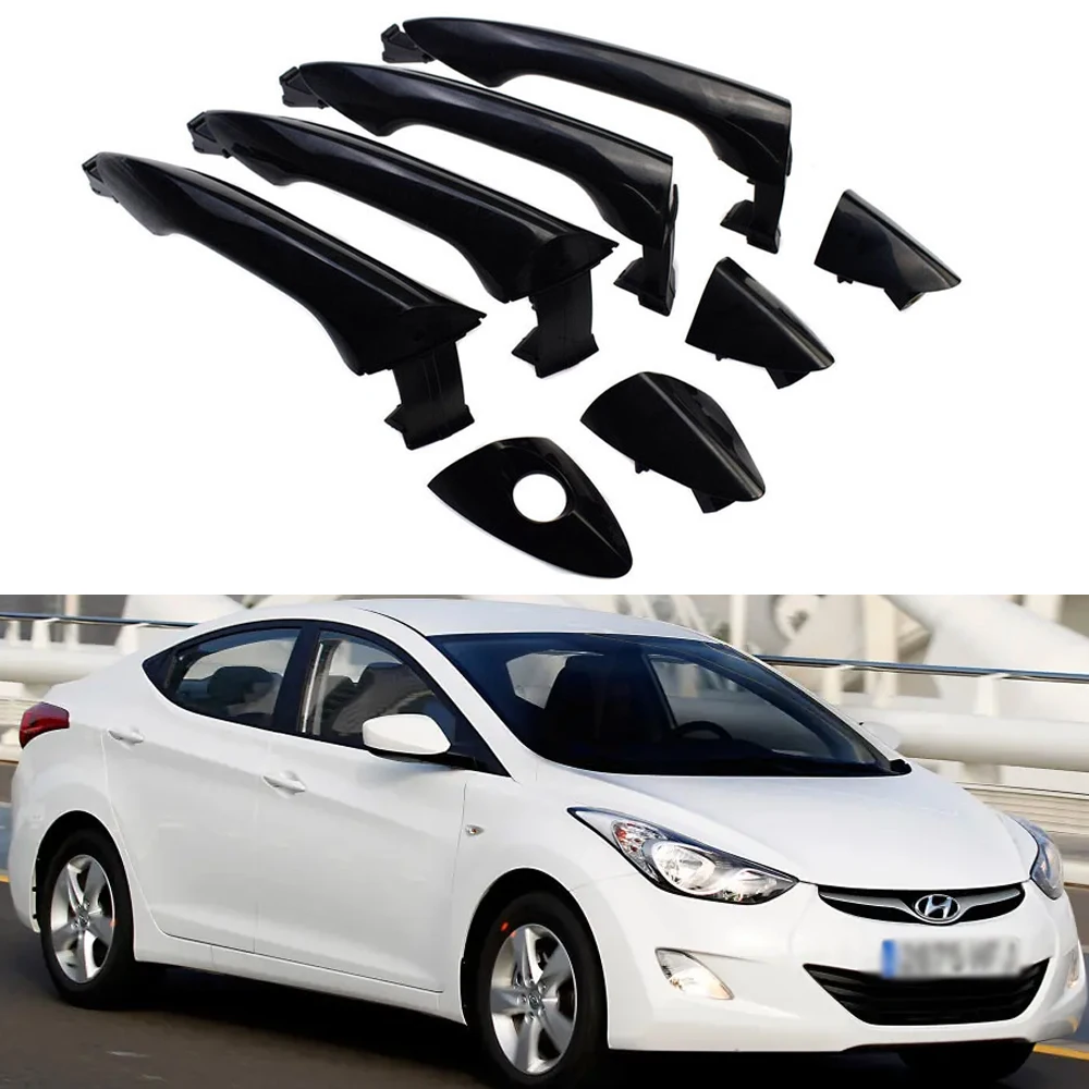 

Suitable for Hyundai Elantra 2011-2015 manija de puerta Exterior delantera trasera izquierda derecha Replacement
