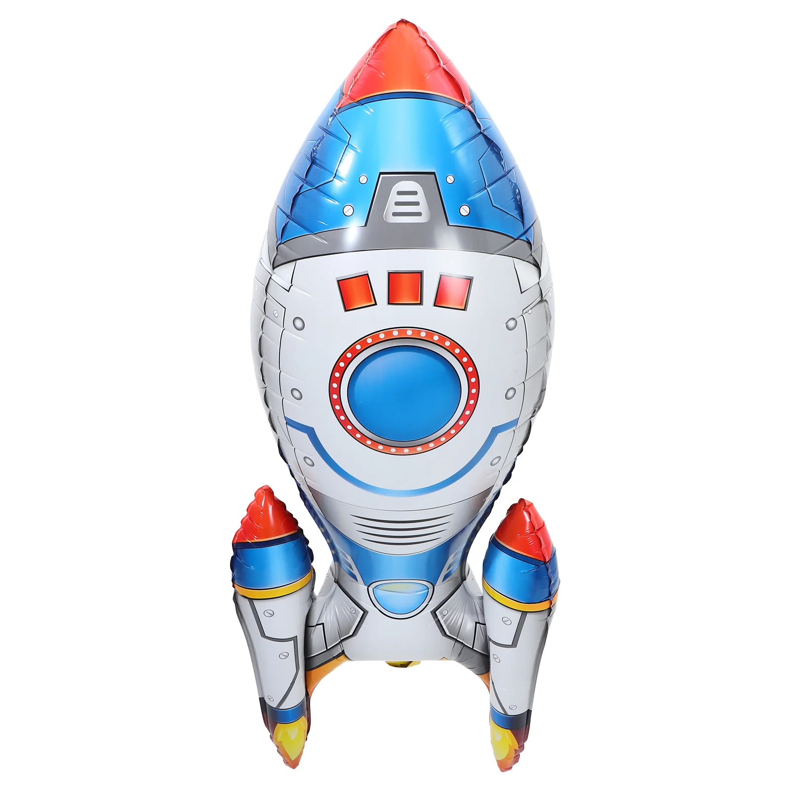 

3D Rocket Space Theme Party Space Themed Rocket Balloons Decorations Green 75g Fits Wall Door Window Ceiling