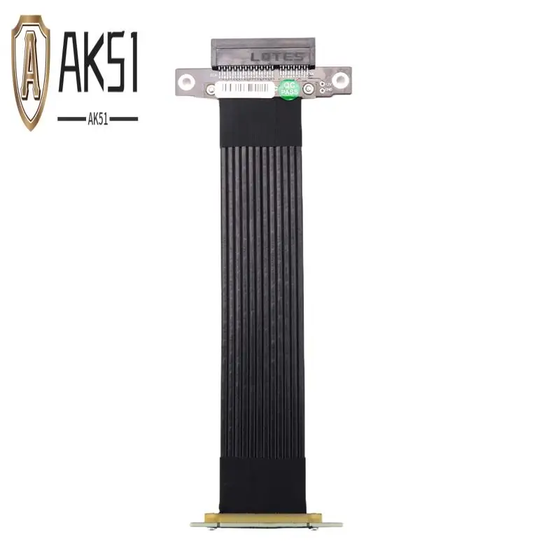 

AK51-PCI-E X4 к X4 Удлинительный кабель PCI Express Riser Удлинитель-конвертер Поддержка сетевой карты SSD USB-карта