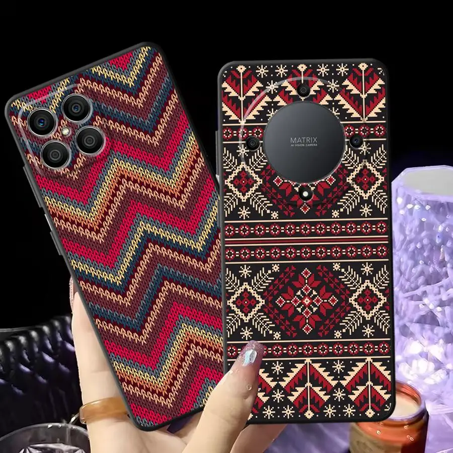 Bohemian Style- Funda Phone Cover Case for Huawei P20 P40 Lite P Smart 2019 P30 P20 Pro P20 Lite 2018
