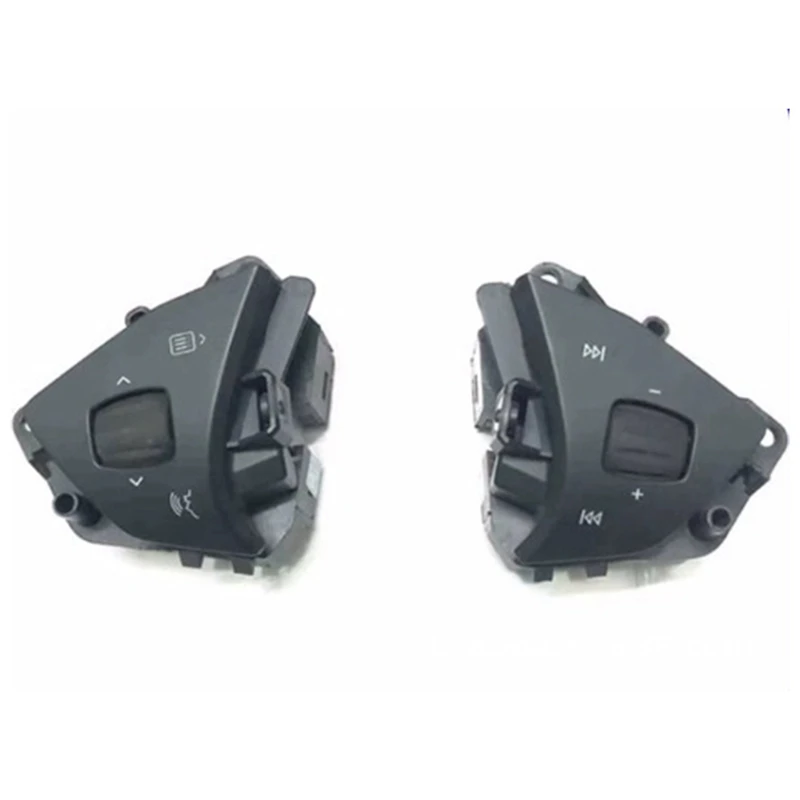 AU05-Botón de interruptor de comando de voz para volante de automóvil, accesorios para Tesla Model S X 1013242-00-J