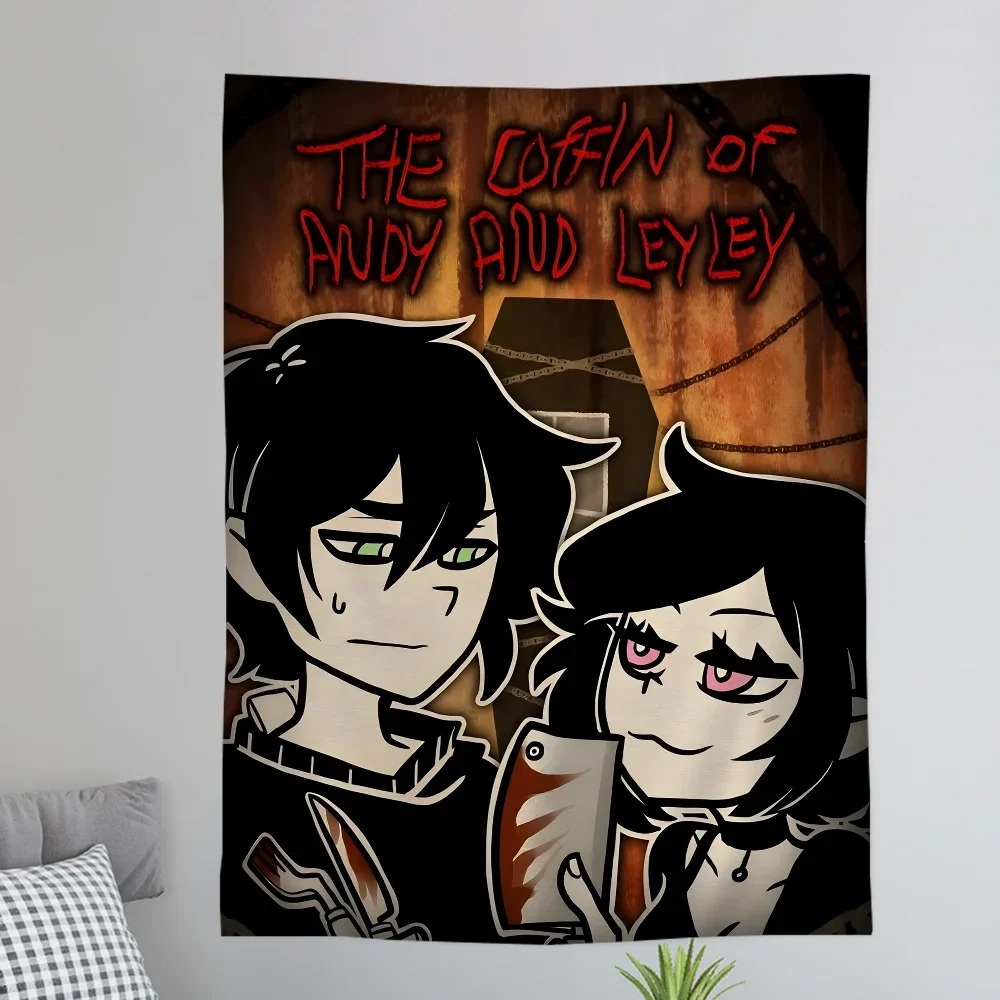 Game The Coffin Of Andy And Leyley Colorful Tapestry Wall Hanging Hanging Tarot Hippie Wall Rugs Dorm Wall Art Decor