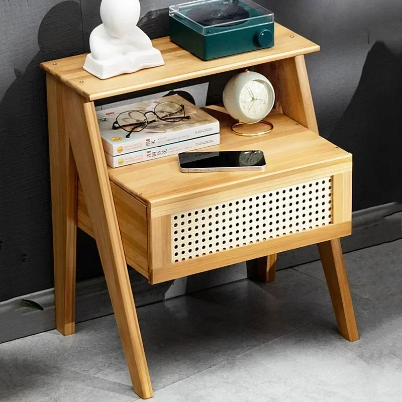 Sofa Storage Bedside Cabinet Small Bedroom Special Creative Bedside Table Designer Affordable Luxury Furniture