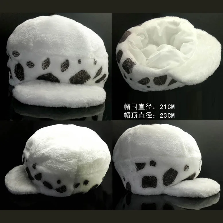 NEW One Piece Plush Tony Tony Chopper Trafalgar Law Hat Cosplay Adult Unisex keep warm Cap Cartoon Costume Props Accessories