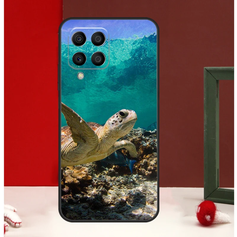المحيط البحر السلاحف حقيبة لهاتف سامسونج غالاكسي M13 M53 M56 M52 M32 M16 M11 M21 M31 M35 M12 M14 M15 M36 M55 M34 M54 #5