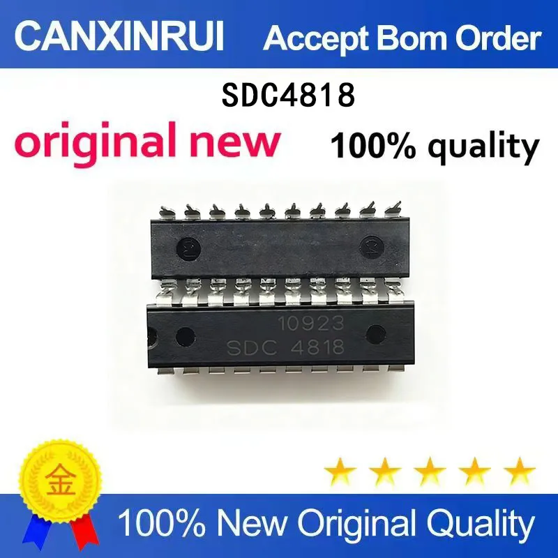 

(5-100 Pieces) Brand new spot SDC4818 DIP20 direct insertion 4818 controller chip