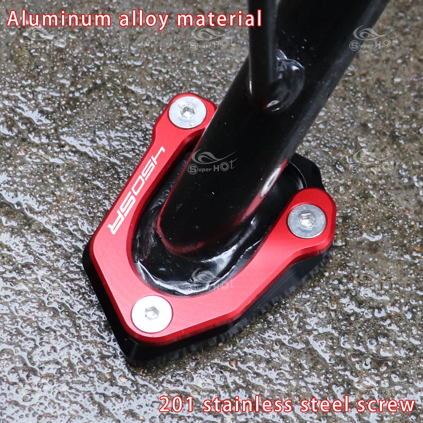 Motorcycle Modification Accessories Side Stand kickstand enlarged Plate Foot Pad for CFMOTO 450CLC 450SR 450SRS 450NK 450 NK SRS