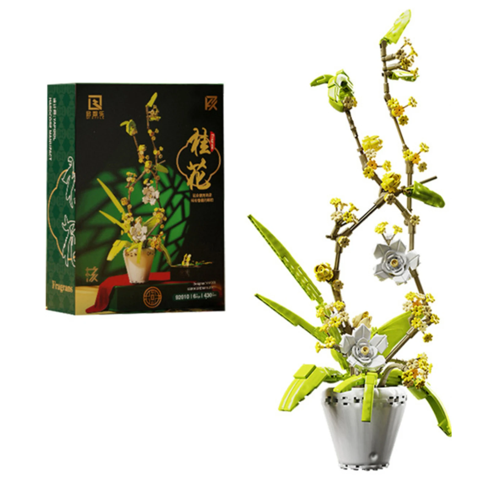 

DIY османтус аромат строительный блок бонсай комплект для взрослых девочек креативный подарок для ароматерапии домашний декор сборная игрушка расслабляющее развлечение