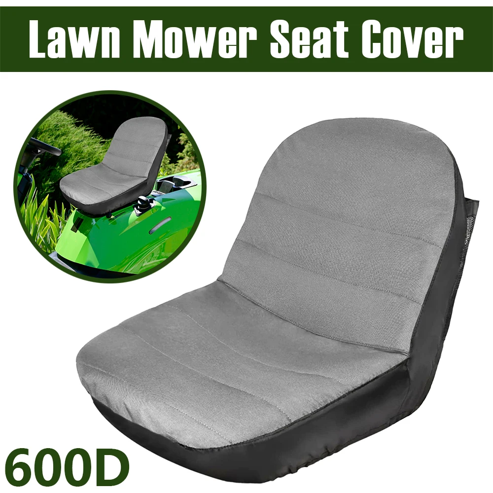 

Сиденье для газонокосилки чехол для удобного сиденья трактора из ткани Оксфорд, водонепроницаемый удобный Универсальный защитный чехол для телефона