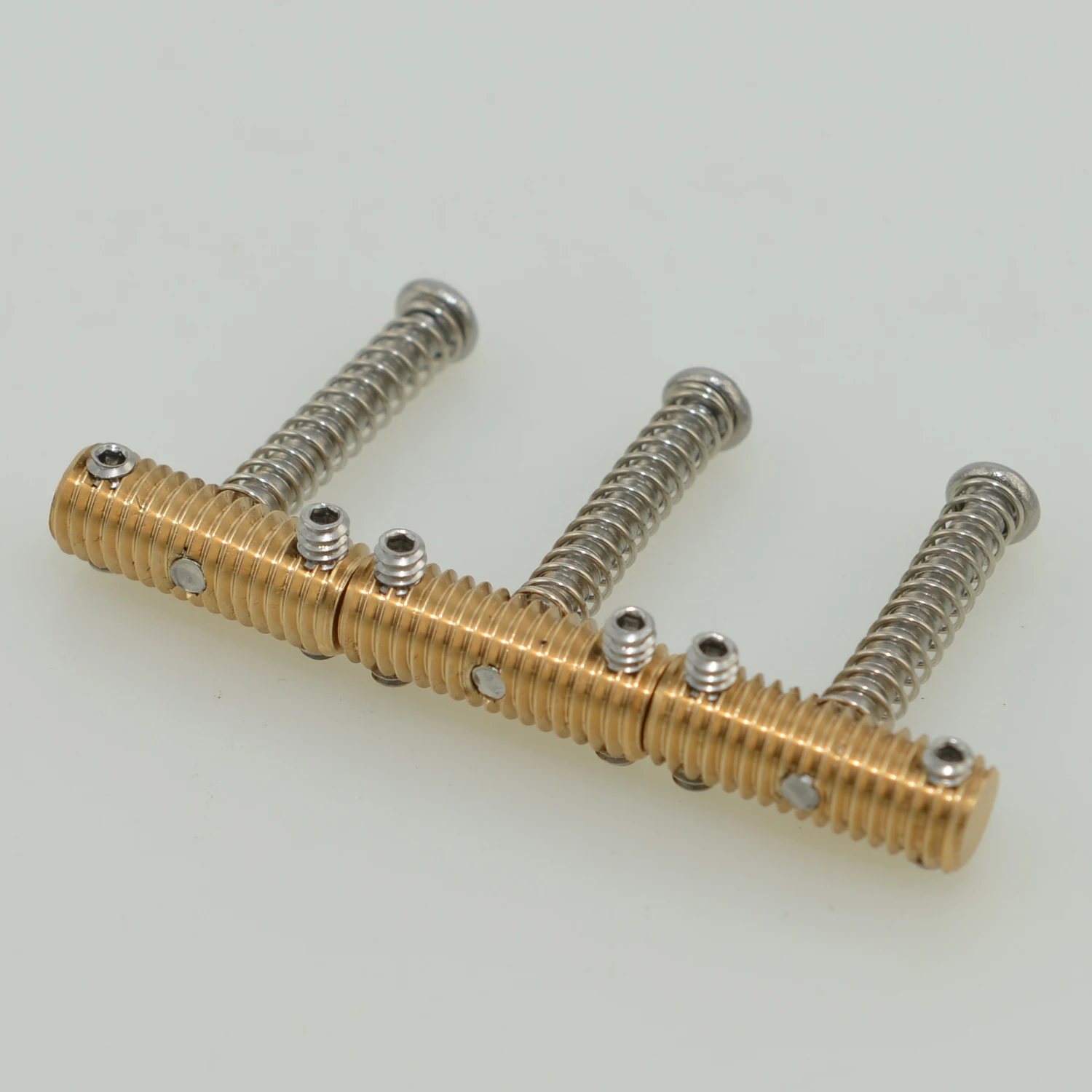 

Clearance sale!A Set Brass Saddle 60's TL 58 TLcaster Style 8.0mm for Tl Electric Guitar Bridge Replacement