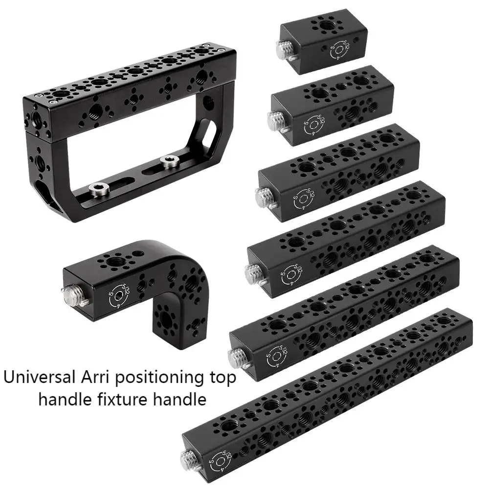 KUANJIE TH-S Universal Arri positioning top handle fixture handle can be spliced with universal handle