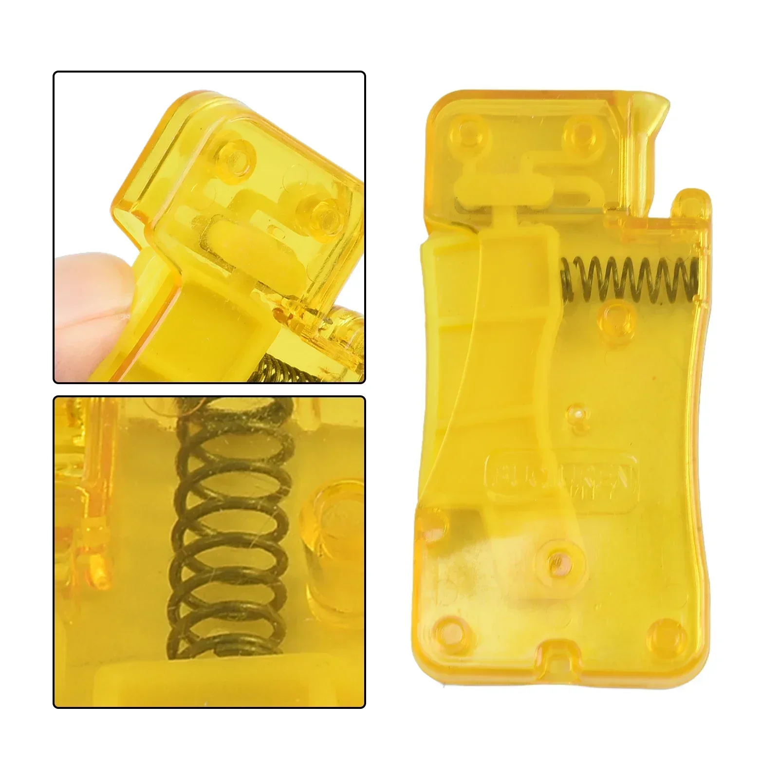 Automatic Threading Tool For Needle Threader With Spring Needle Threader 3.5x7.3cm Plastic Home Improvement Sewing Spare Parts