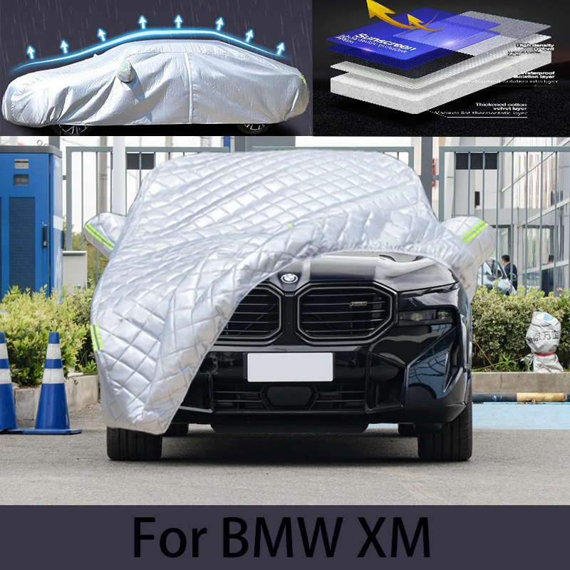 

For BMW XM Car hail protection cover Auto rain protection scratch protection paint peeling protection car clothing