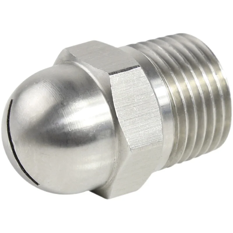 Stainless Steel Flat Fan Spray Nozzle, BHC Blowing Wind Jet, Air Knife Nozzle, Slot Gap Industrial Cleaning, Blowing Wind Air No