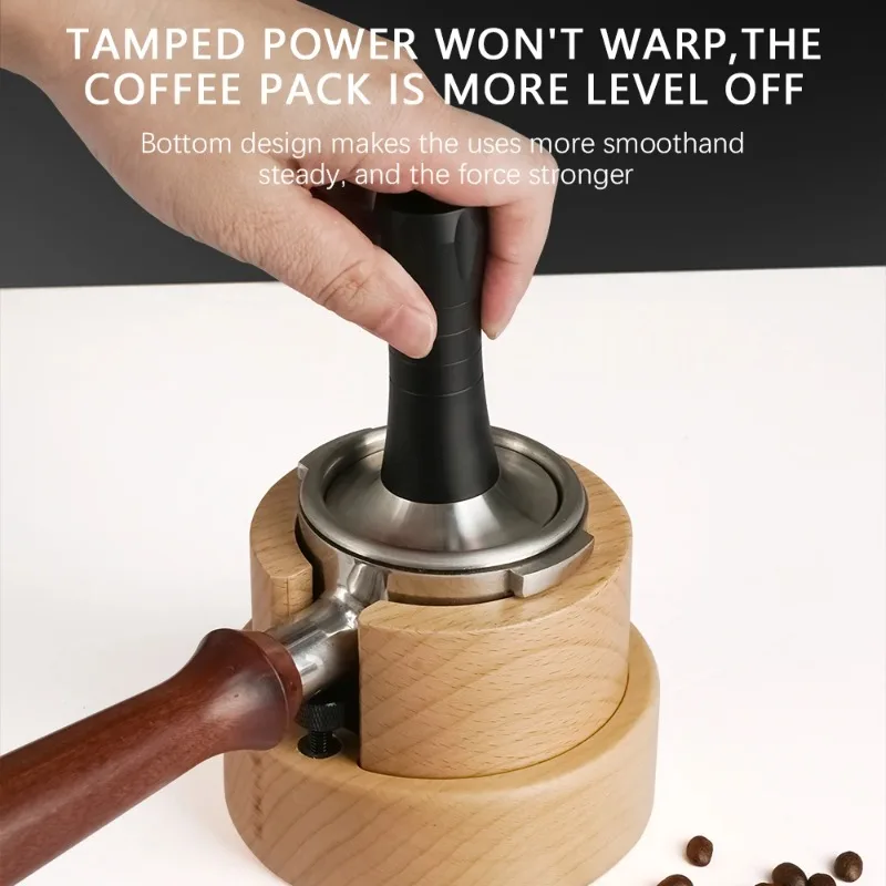 

Coffee pressing foundation make-up seat is suitable for 51/53/54/58mm coffee handle coffee appliance anti-skid household