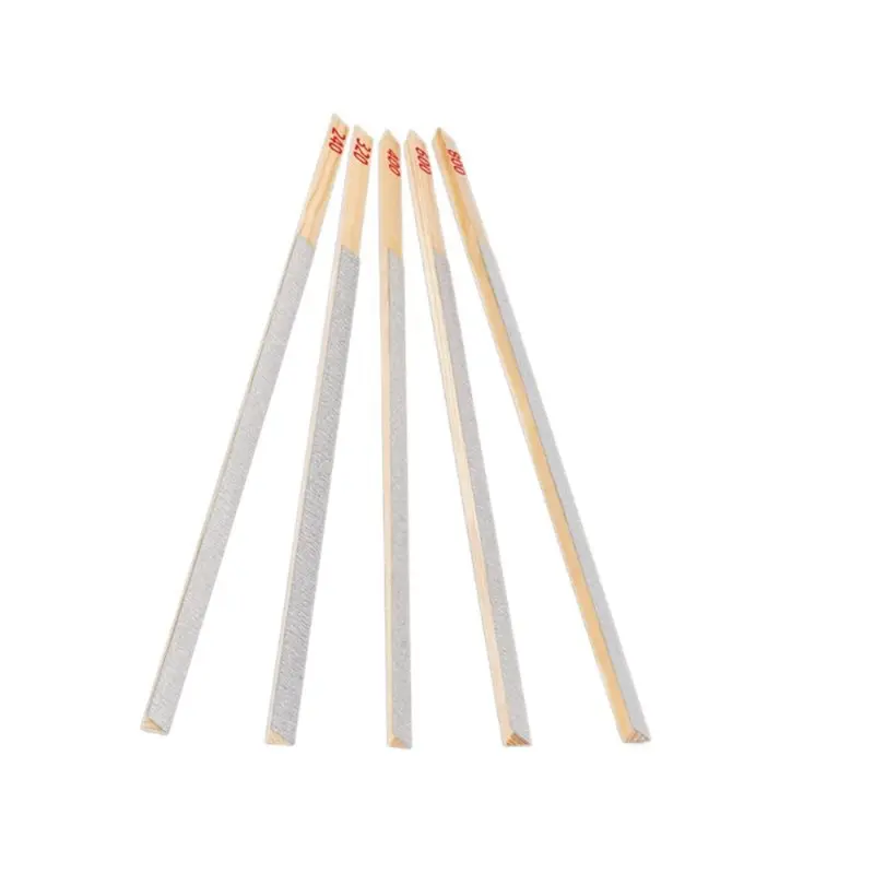 

New Shown-Hand Tools Watch Wire Drawing Rod 5Pcs Watch Repair Tools Case Side Plane Shell Renovation