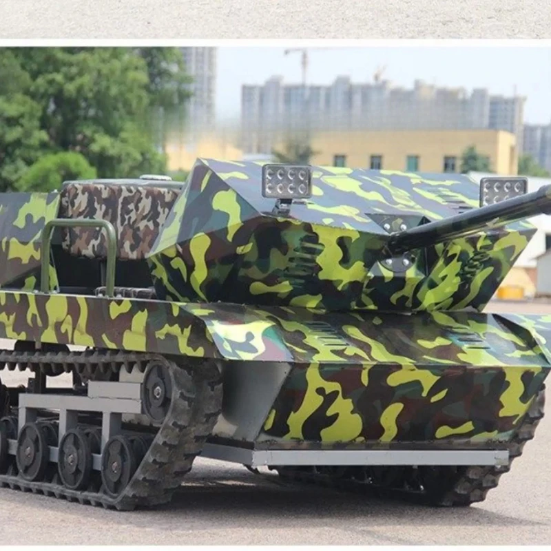 vehicle double crawler amusement tank vehicle snow ice and snow amusement equipment off-road ATV