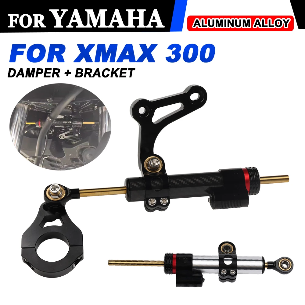 Motorcycle Accessories For YAMAHA XMAX300 XMAX 300 2017 2018 2019 2020 2021 2022 2023 Steering Damper Stabilizer Mount Bracket