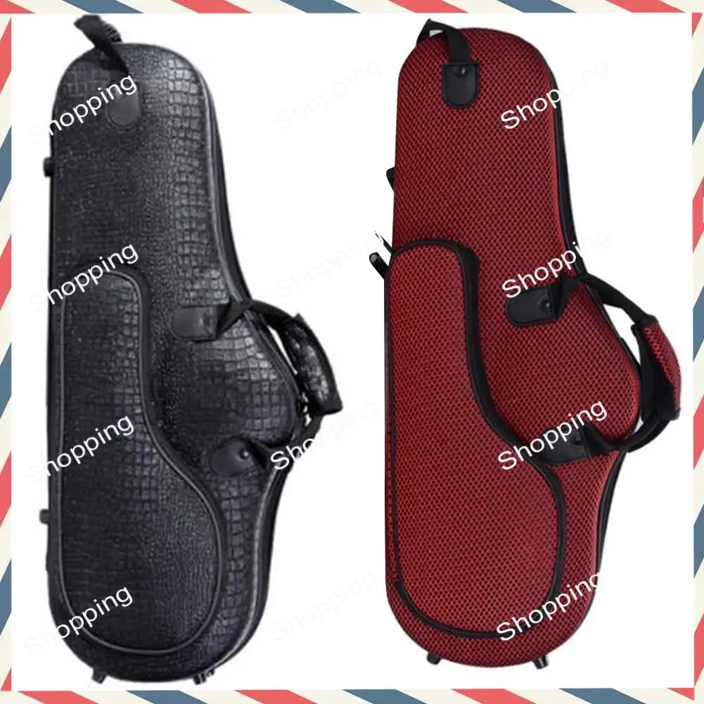 

A44M Water-Resistant Alto Saxophone Big Bag Box Sax Soft Case With Adjustable Shoulder Strap