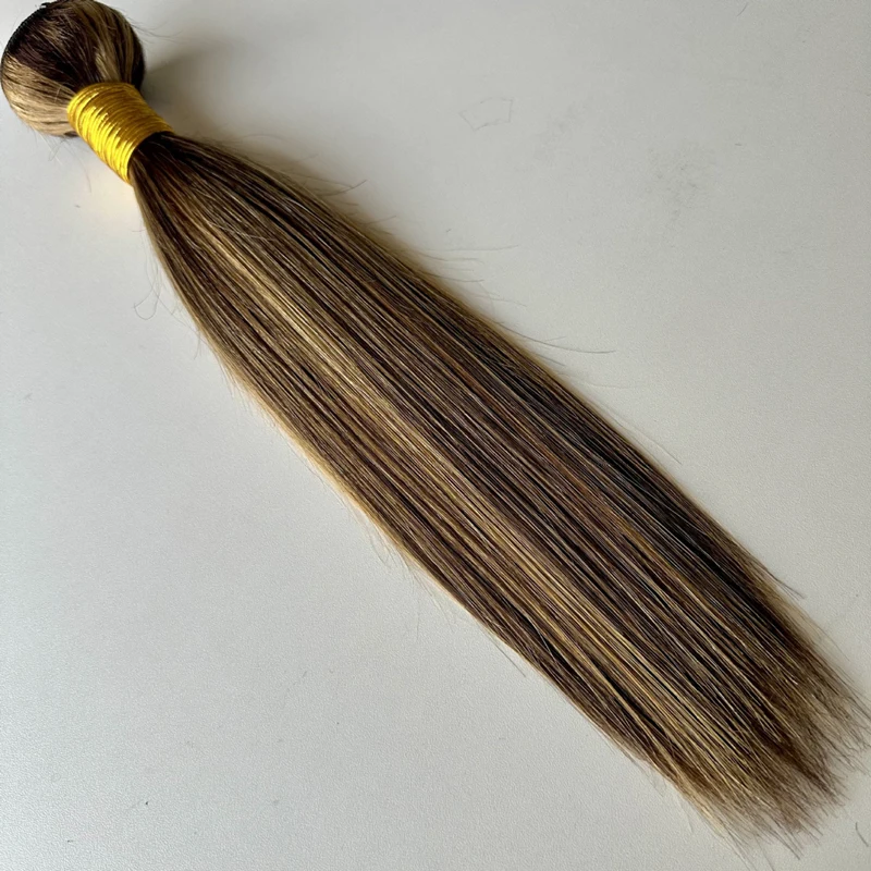 1/2/3PCS P427 스트레이트 바디 웨이브 인간의 머리카락 번들 100 그람/PC 더블 위사 헤어 익스텐션 브라질 버진 헤어 풀 엔드