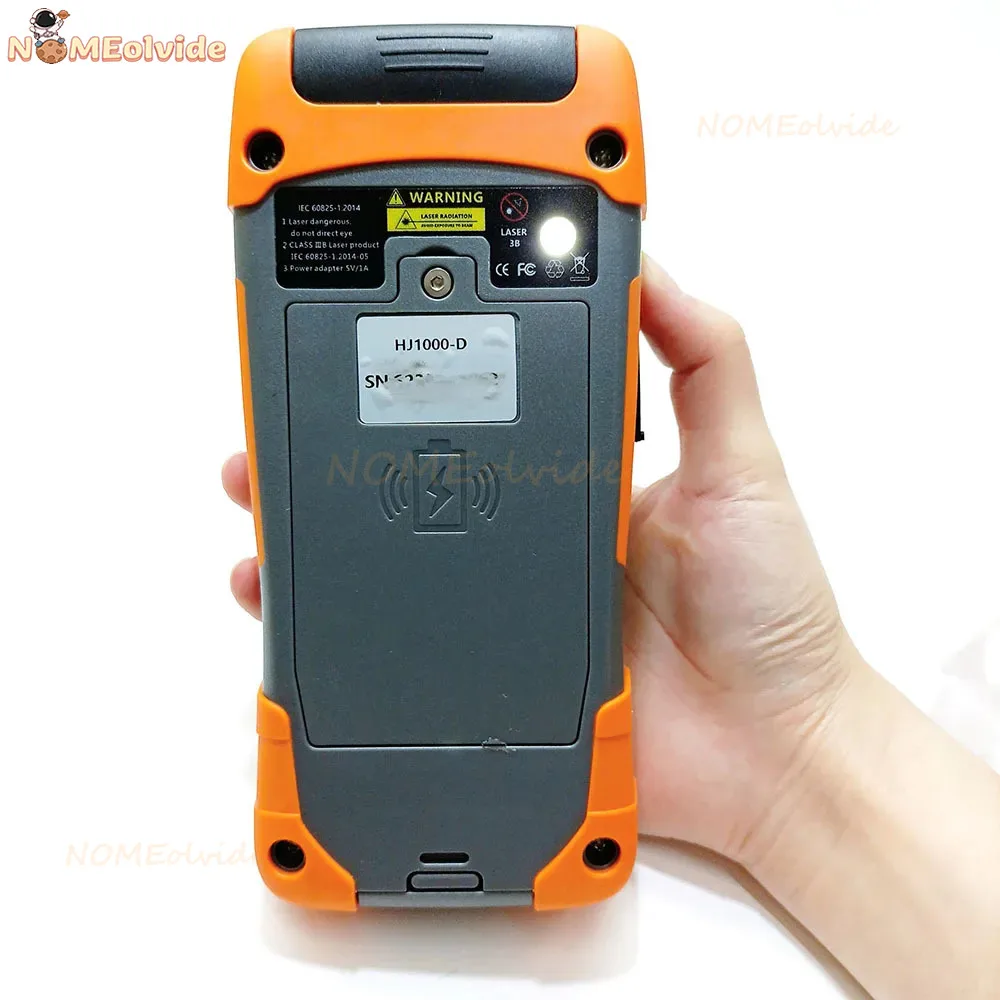 Imagem -05 - Mini Otdr Fibra Ativa Refletômetro Teste ao Vivo Vfl Ols Opm Mapa de Eventos Ethernet 1310 1550 1610 1625 1650nm 24 22db