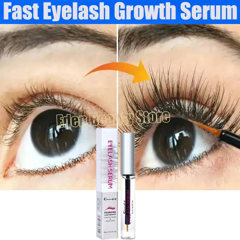 Soro de crescimento rápido de cílios, 5 dias, intensificador de cílios naturais, tratamento de cílios mais grossos, novos produtos, cuidados com os olhos, maquiagem