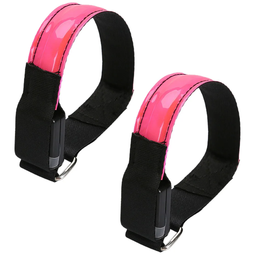

2 pcs Waterproof Night Running Armband Light For Strap Light Jogging Cycling Outdoor Sports Glow Strap Wristbands