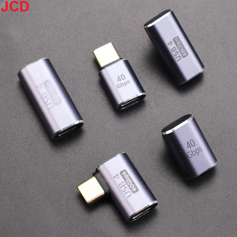 محول 90 درجة من النوع C إلى النوع C 4.0 40 جيجابت في الثانية 100 وات 5A USB C إلى النوع C محول شحن سريع USB C محول بيانات لماك بوك #2