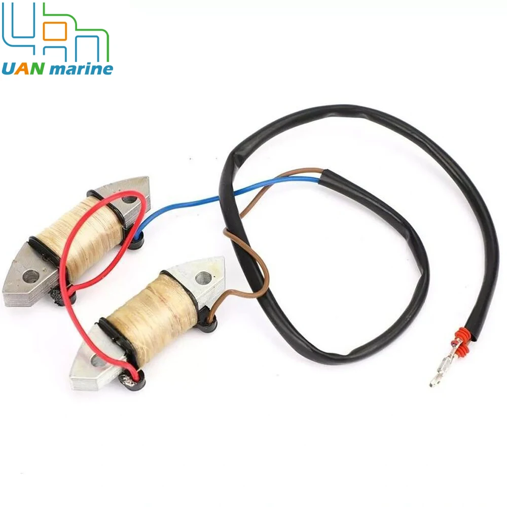 Boat Outboard Charge Coil Assy For Yamaha Outboard 2 Stroke 40HP 40X E40X E40XWT 66T-85520-00