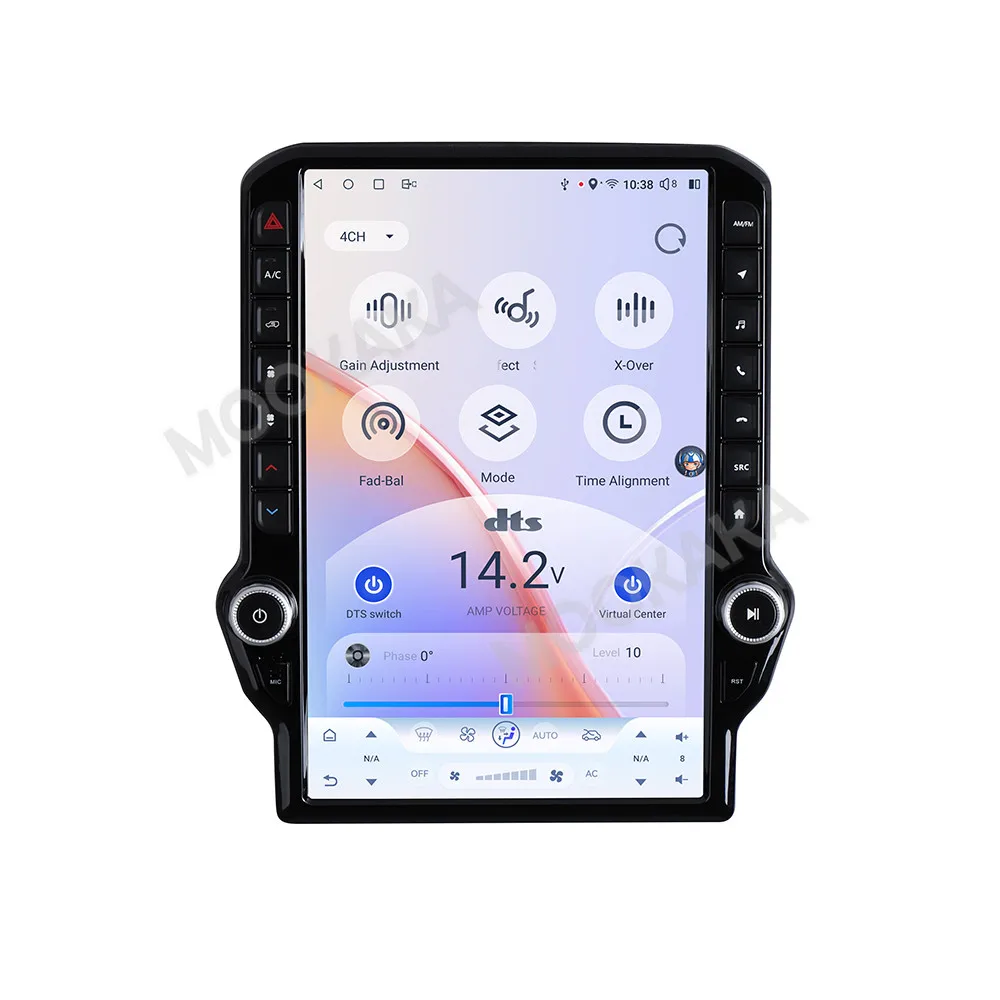 Android 14 Car Radio 14.5” Screen For Dodge Ram 2013-2018 Navigation Device Wireless GPS Player Stereo Multimedia Player