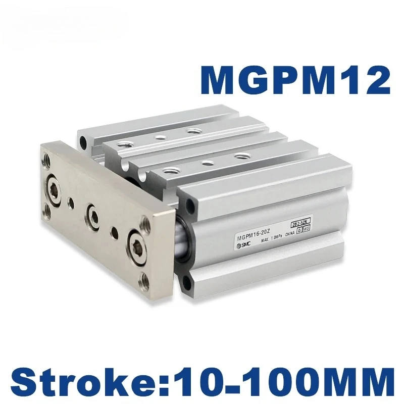 MGPM Series MGPM12 MGPM12-10Z MGPM12-20Z MGPM12-30Z MGPM12-40Z MGPM12-50Z MGPM12-75Z MGPM12-100Z Compact Guide Cylinder
