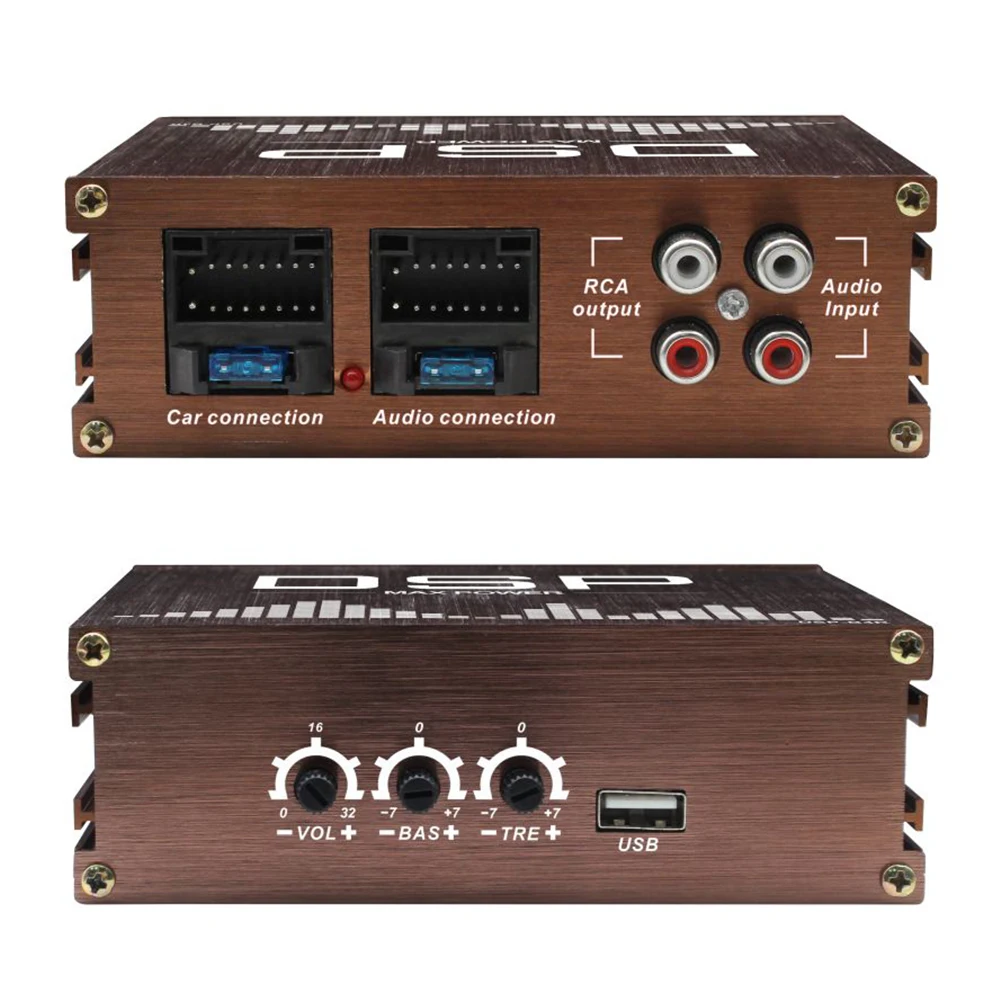 

4x50W DSP Car Power Amplifier Support APP Control Audio Digital Sound Processor Car DSP Amplifier for Cars