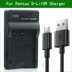 D-Li109 D-BC109 Digital Camera Battery Charger For Pentax K-R K-30 K-50 K-70 K-500 K-S1 K-S2 KP