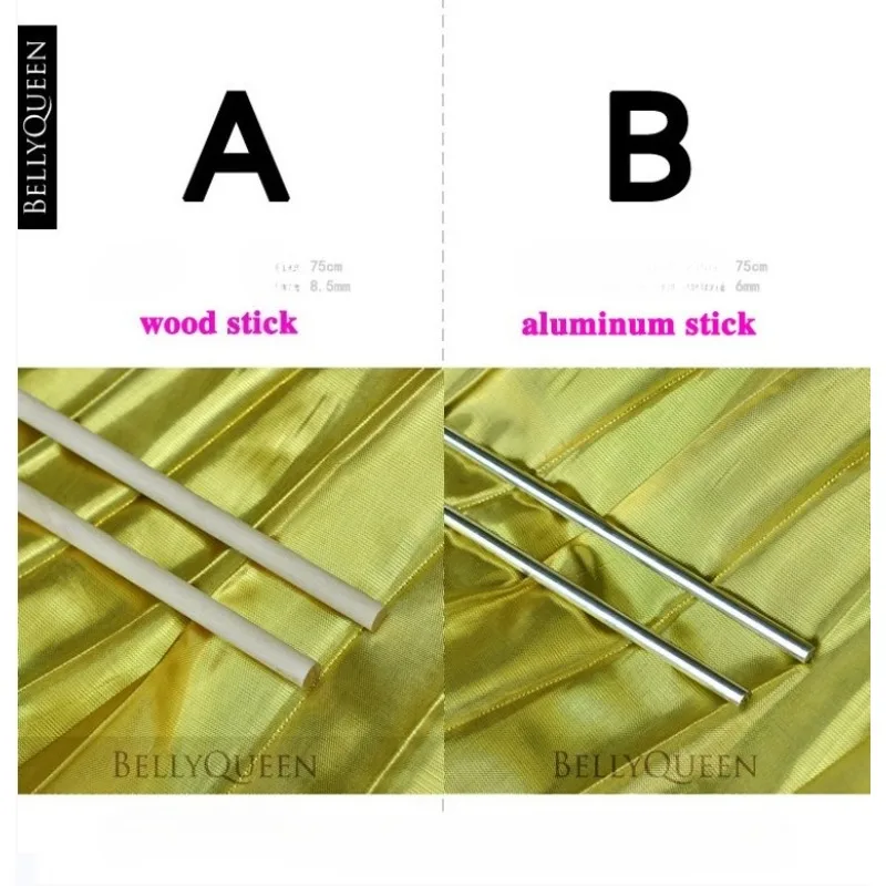 Bolso de ala personalizado, bolso de ala dorada para danza del vientre, bolso de apoyo para danza del vientre, mochila con ala