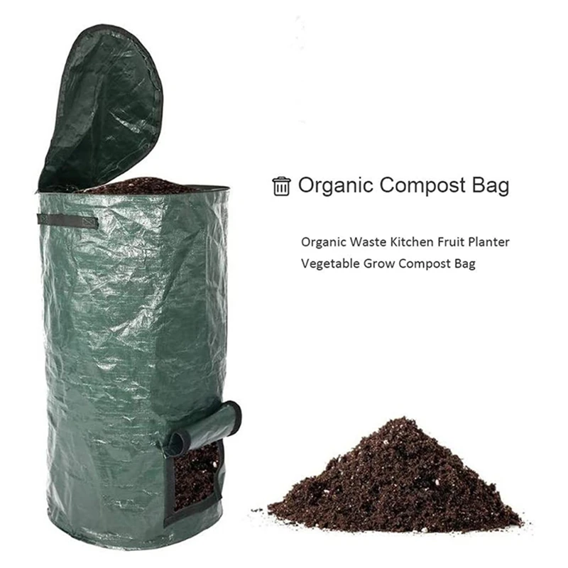 Compost Bin Organic Compost Bag PE Kitchen Waste Fermentation Waste Collector