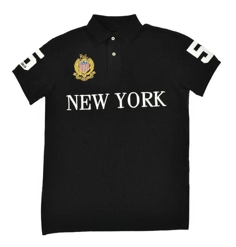 Camiseta Polo Y2K con Estampado Hip Hop, Camiseta Polo Informal a la Moda, Algodón Premium, Estilo de Manga Corta, Informal, Adecuada para Usar en la Ciudad