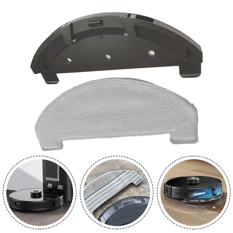 Aspirapolvere Mop Cloth Holder e Mop Cloth per Proscenic M8Pro M8 robot aspirapolvere pezzi di ricambio