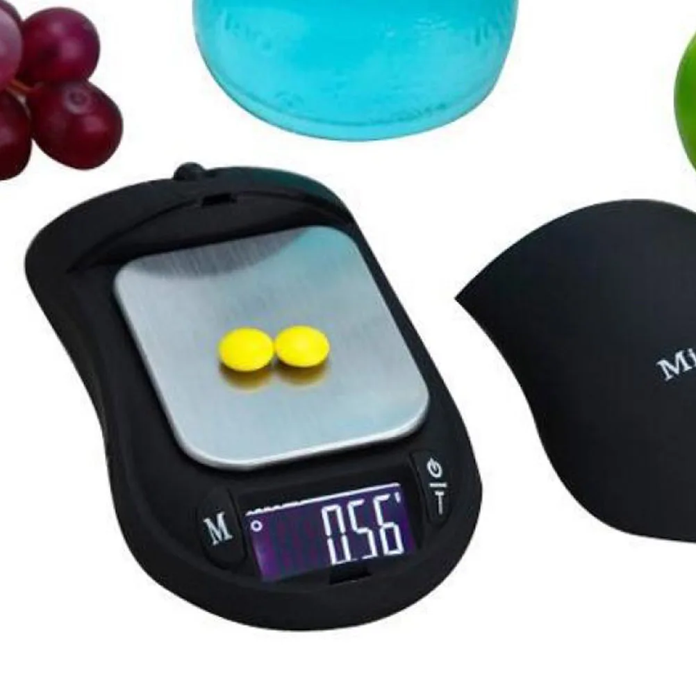 

200g 0.01 Gram Digital Jewelry Scale Mini Portable Mouse Design High Accuracy Electronic Scale for Tea Medicine Gold Jewelry