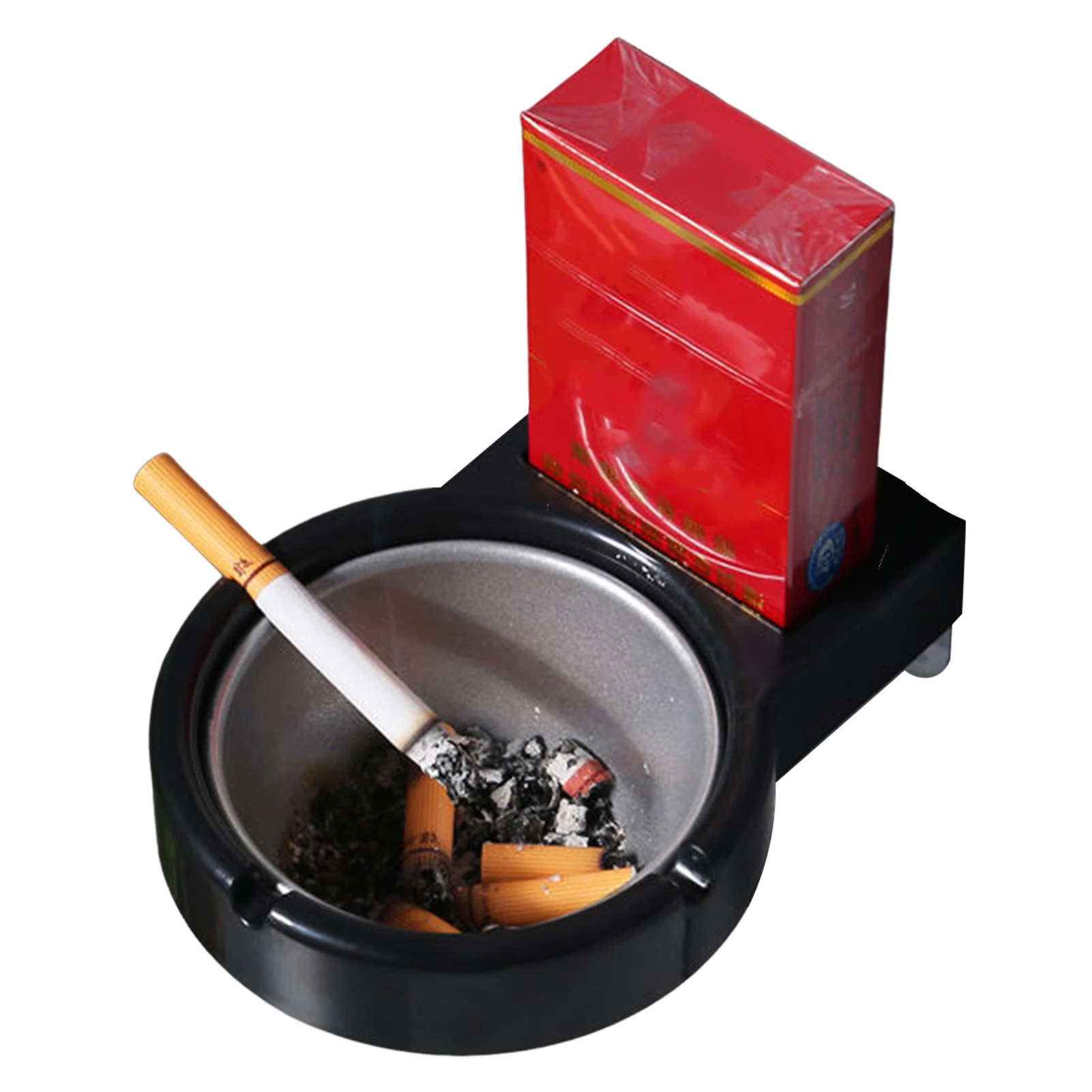 Adhesive Wall Mounted Smoking Ashtray Punch Free Wall Hanging Ashtray for Home Office Hotel Toilet