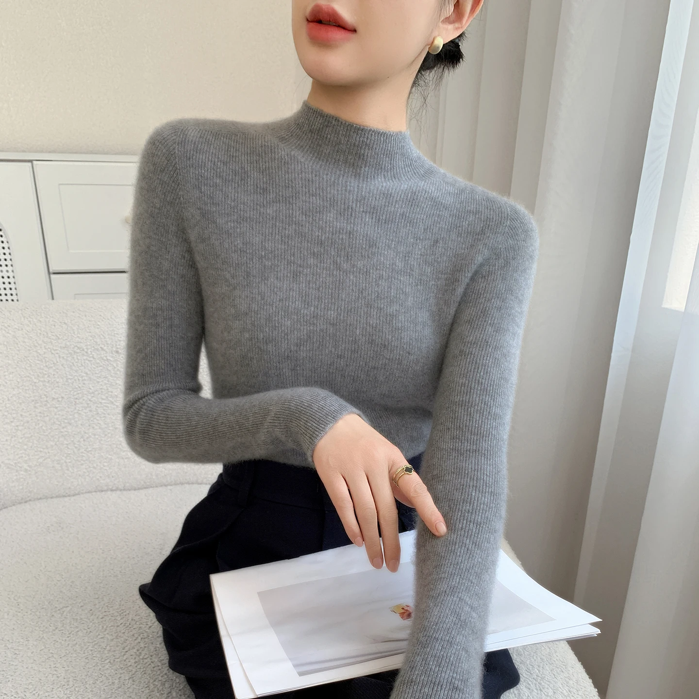 Medium gray