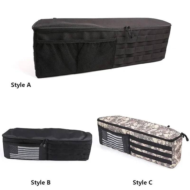 For Toyota FJ Cruiser 2007-2021 Oxford cloth Car Trunk Side Storage Box Storage Bag Organizer Pocket Car Accessories